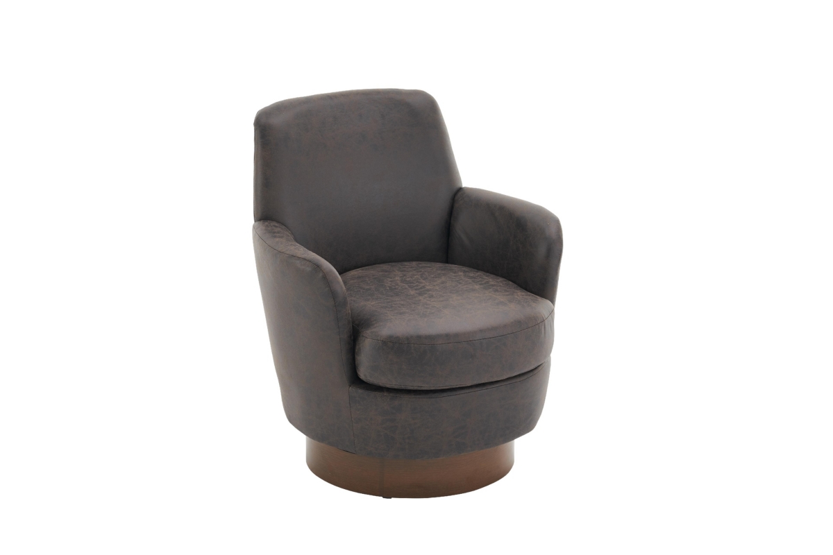 Streamdale Furniture Luxurious Modern Swivel Office Chair with Memory Foam and Adjustable Height