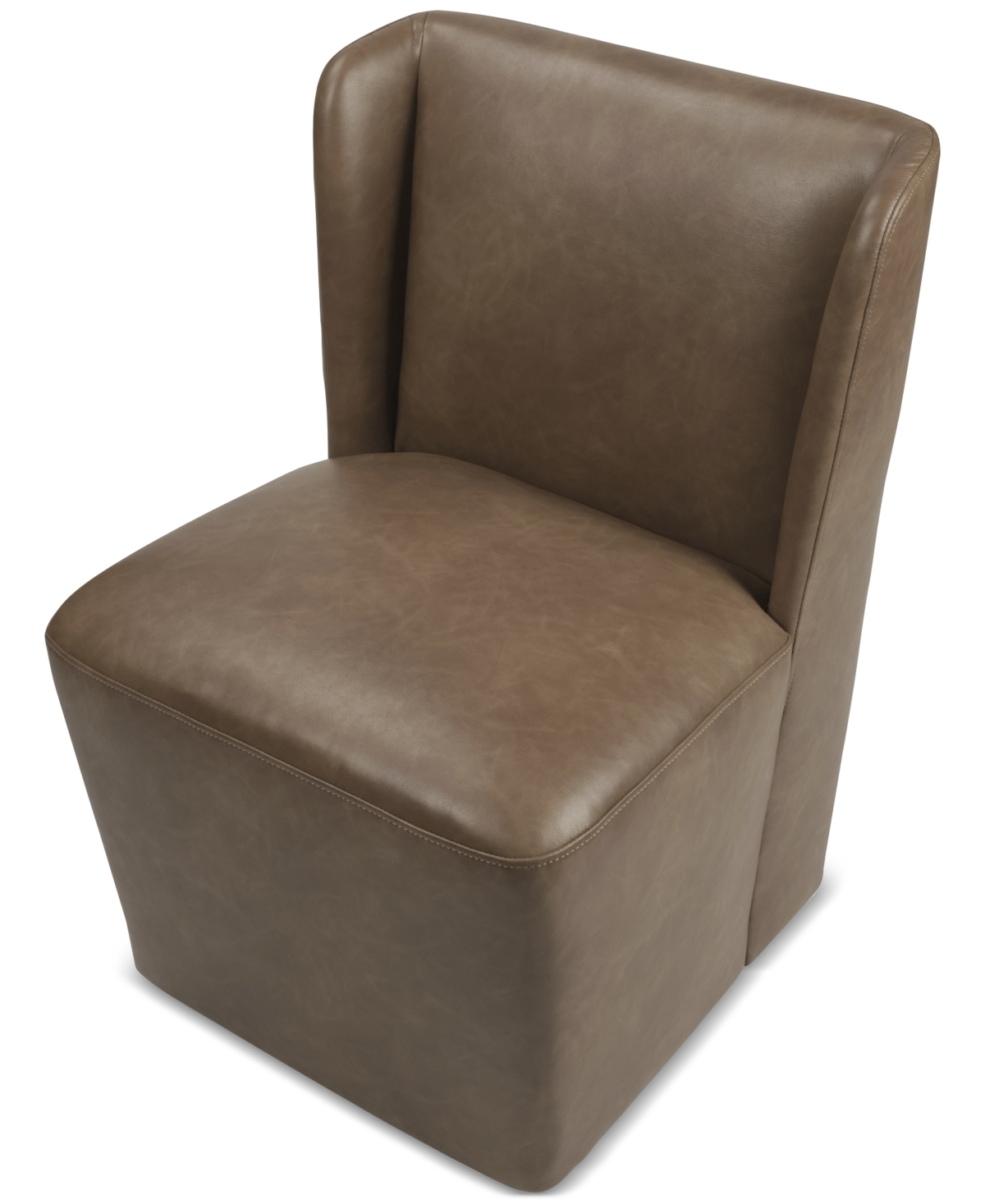 Seham Faux Leather Dining Chair, Created for Macy's