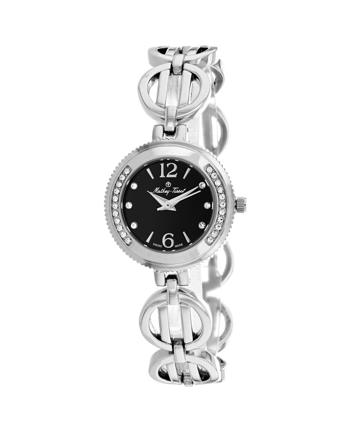 Women's Fleury 1496 Black Dial Watch - D2581AN - Black