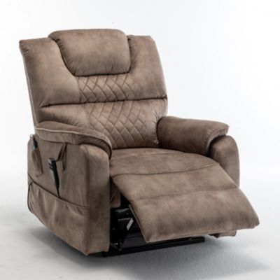 User-Friendly Electric Recliner Easy Assembly, Side Pockets
