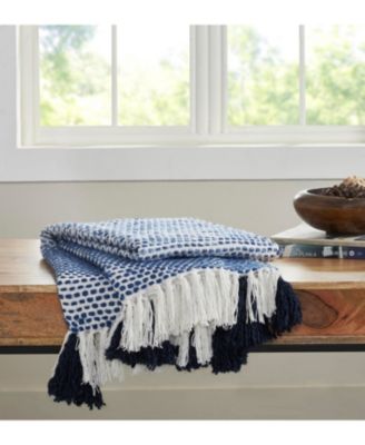 Kennedy Woven Throw Blanket I 50"x 70"