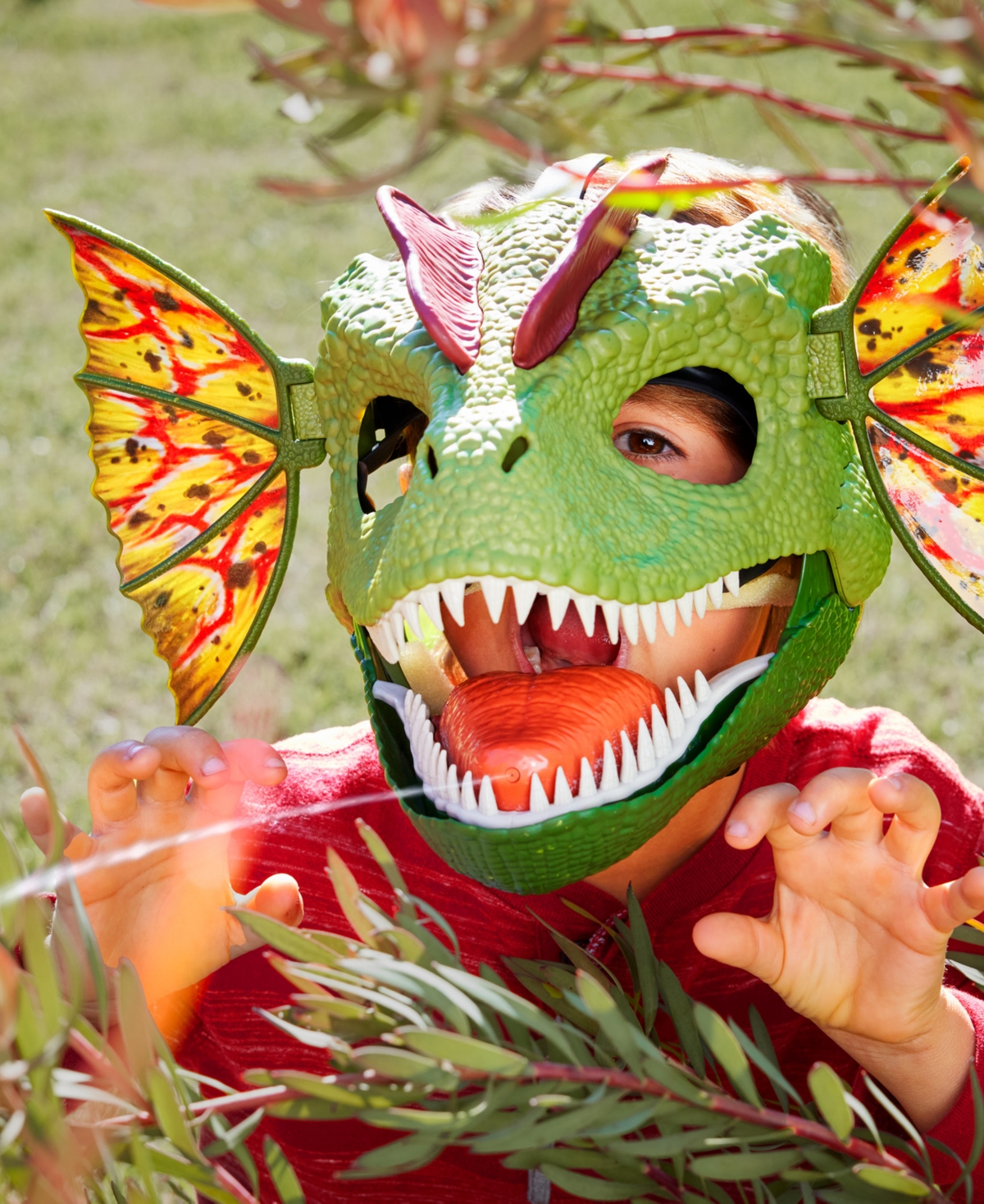 JURASSIC WORLD DILOPHOSAURUS ROLE PLAY MASK WITH SOUND 