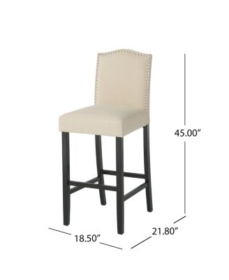  45 inches wood Markson Logan Barstools (Set Of 2)