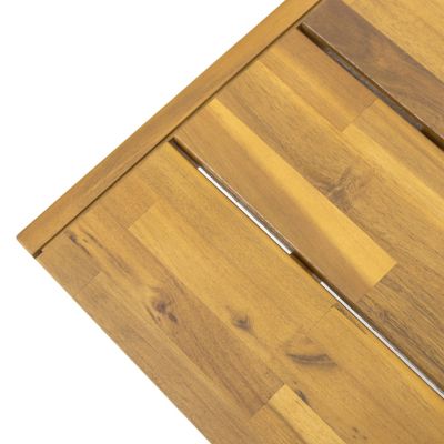 Acacia Dining Table UV + Rust Resistant, Seats 5