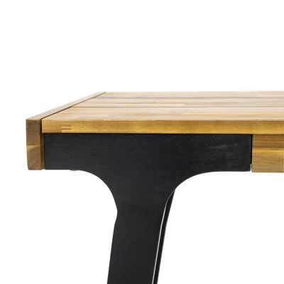 Acacia Dining Table UV + Rust Resistant, Seats 5