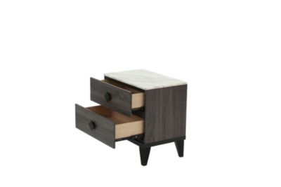 Nightstand In Light Oak and made from high-quality wood