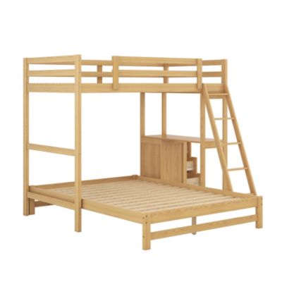Streamdale Twin Over Full Bunk Bed With Built-In Desk And Three Drawers