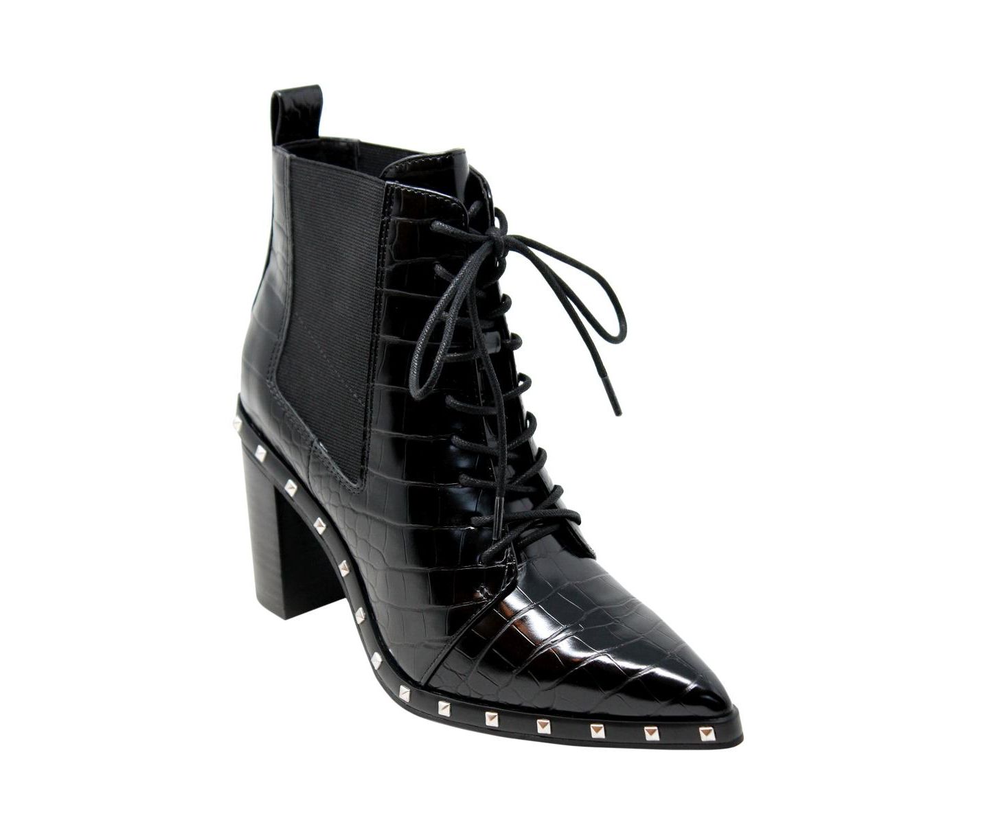 Женские туфли Charles by Charles David Jetsetter Chunky Heel Bootie, цвет: Чёрный — фото 1