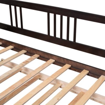 Streamdale Twin Size Daybed Wood Bed With Twin Size Trundle