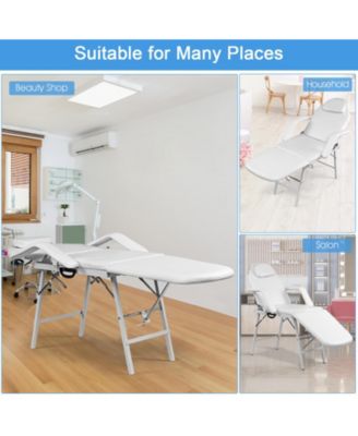73 Inch Portable Tattoo Salon Facial Bed Massage Table