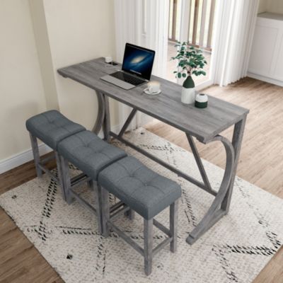 Multifunctional Dining and Game Room Table Set
