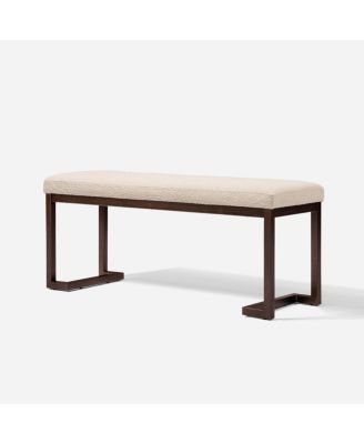 Pelican Bench - Pearl White