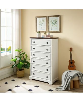 Streamdale 6-Drawer Dresser with Easy Pull Handle