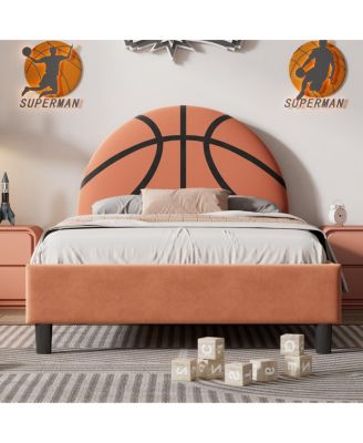 Basketball Platform Bed for Kids and Teens