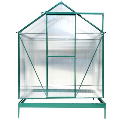 Premium Aluminum Greenhouse for Plant Growth & Ventilation