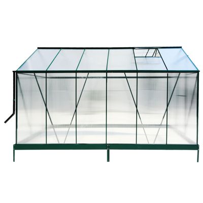 Premium Aluminum Greenhouse for Plant Growth & Ventilation