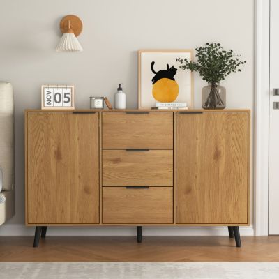 Multipurpose Spacious Sideboard Storage Cabinet, Sturdy and Durable