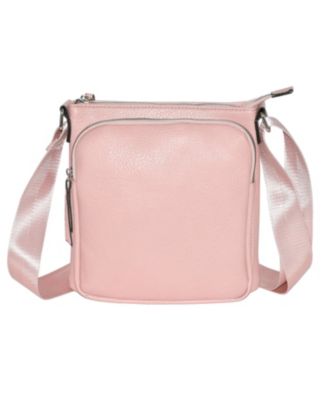 CROSSBODY BAG WITH FRONT ZIPPER POCKET