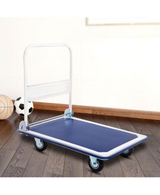660 Pounds Folding Platform Cart Dolly Hand Truck