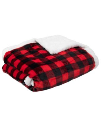 Arkwright Rustic Home Buffalo Plaid Throw Blanket, 50" x 70"
