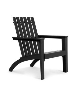 Outdoor Patio Acacia Wood Adirondack Lounge Armchair