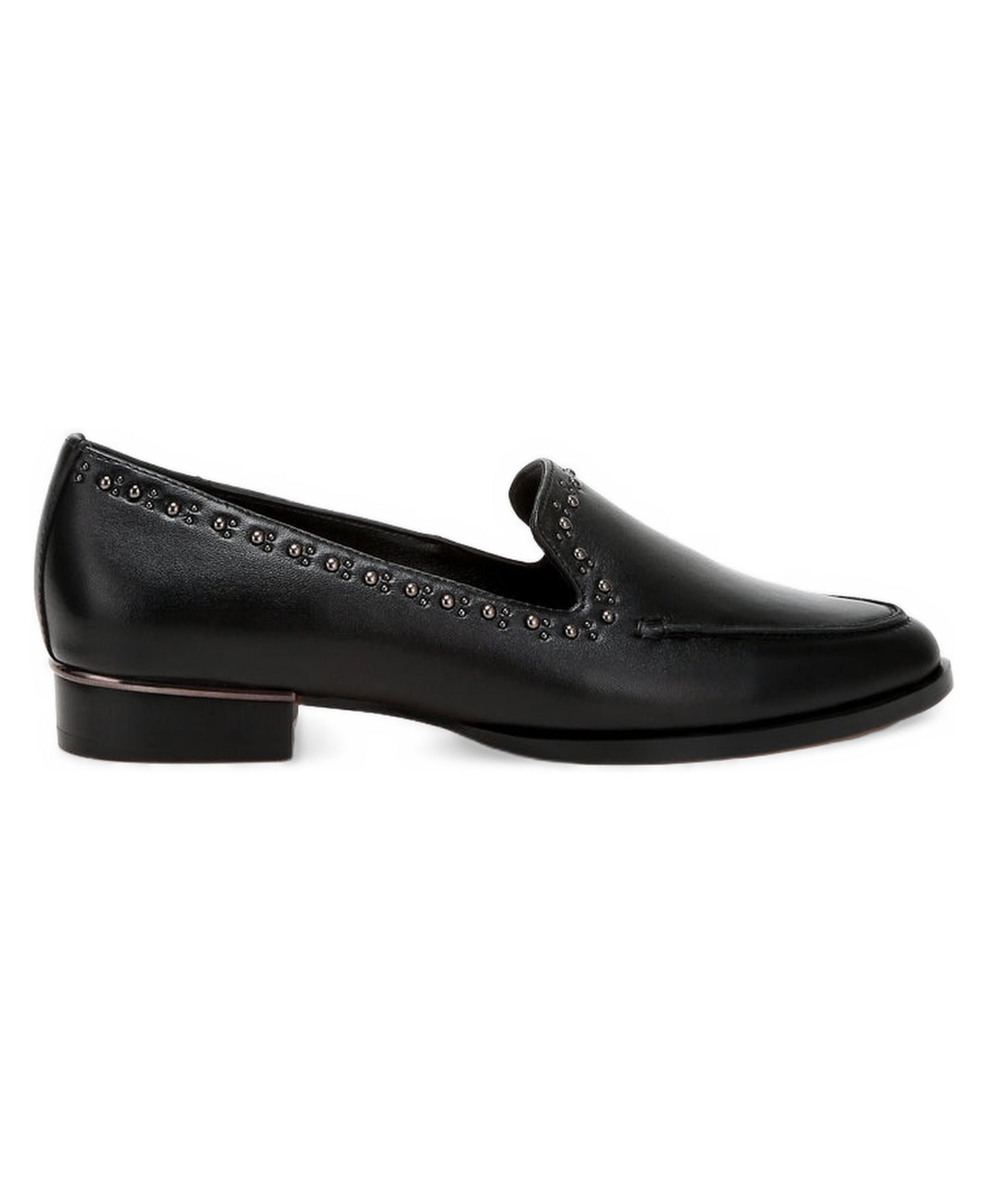 Женские туфли Rag & Co Wolferton Delicate Stud Detail Leather, цвет: Чёрный — фото 2