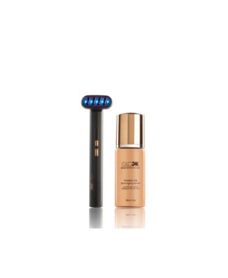 6-IN-1 Beauty Therapy Wand for the Face, Eyes & Neck and Timeless 24k Anti-Aging Serum