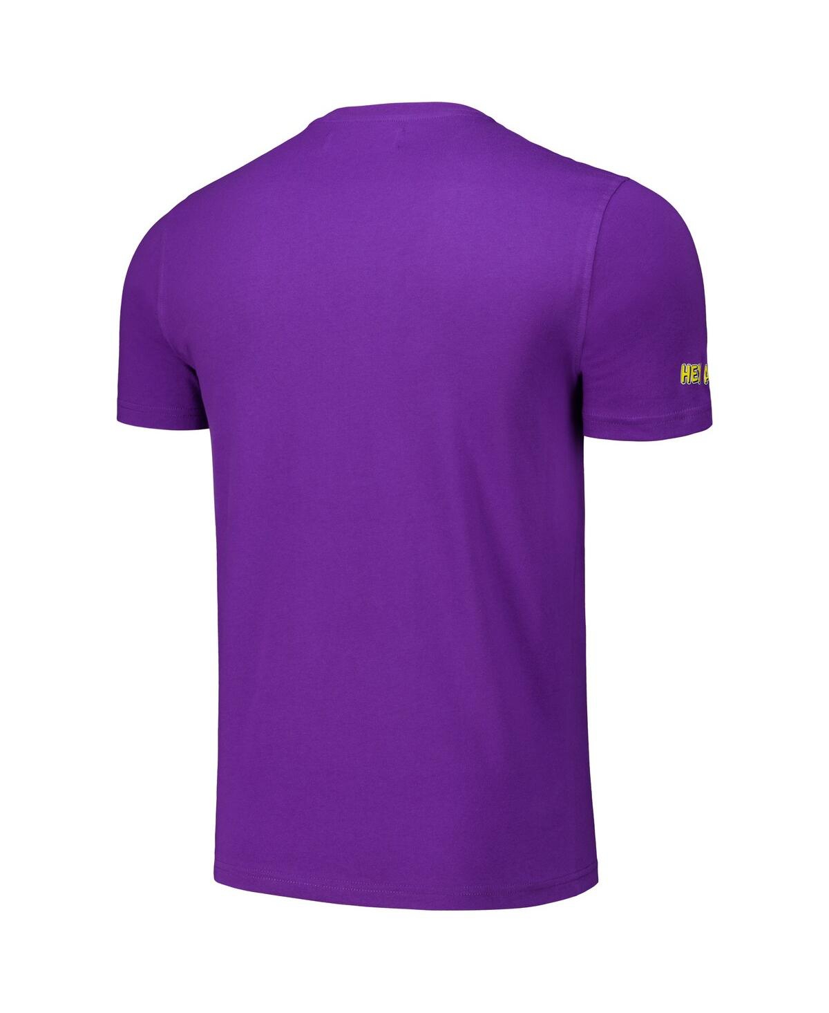 Freeze Max Men'sHey Arnold Cool Kids Club Regular Fit T-Shirt - Purple