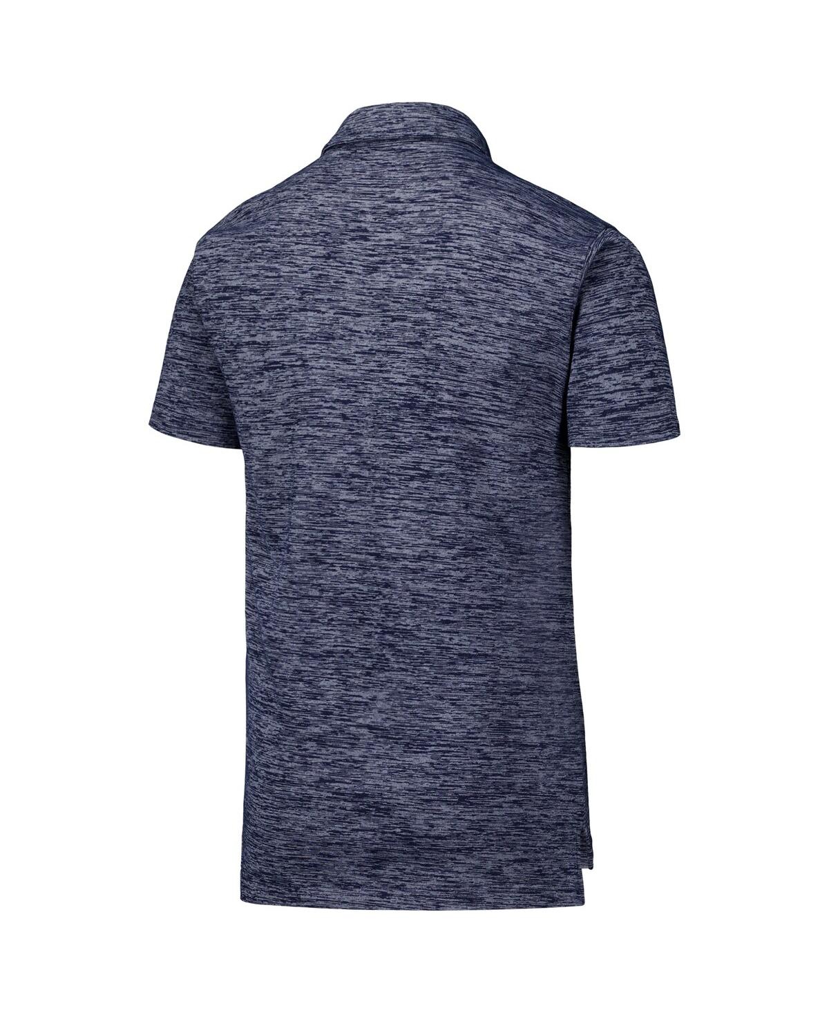 Wes & Willy Big Boys and GirlsNew England Patriots Cloudy Yarn Polo - Navy
