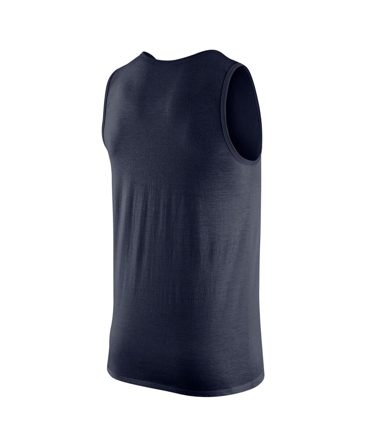 Nike Men's Navy Illinois Fighting Illini Tank Top In Navy