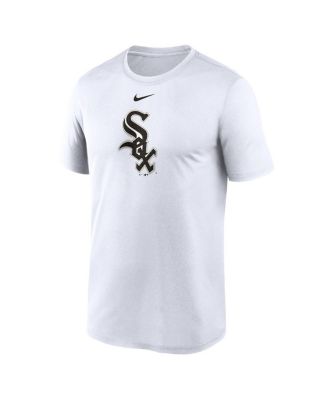 Men's White Chicago White Sox Legend Fuse Large Logo Performance T-Shirt