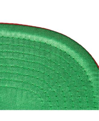 Men's Red Atlanta Hawks Sweet Suede Snapback Hat