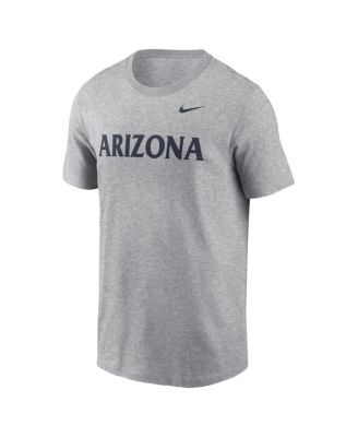 Men's Heather Gray Arizona Wildcats Primetime Evergreen Wordmark T-Shirt