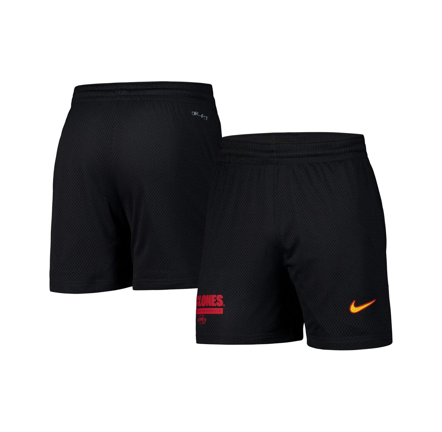 Men's Black Iowa State Cyclones 2024 Sideline Mesh Shorts