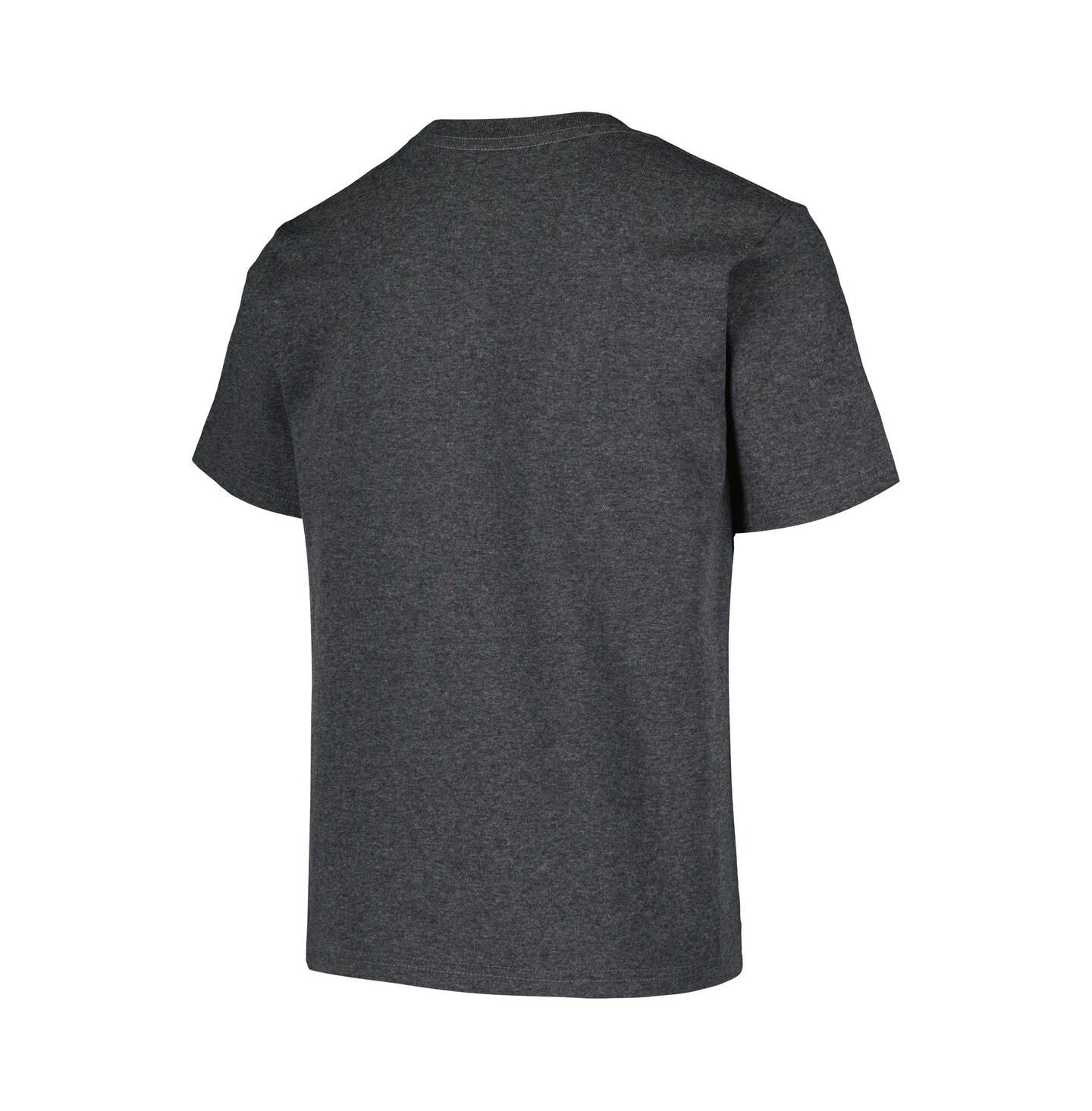 Детская футболка Outerstuff Team USA Heather Charcoal Victory — фото 2