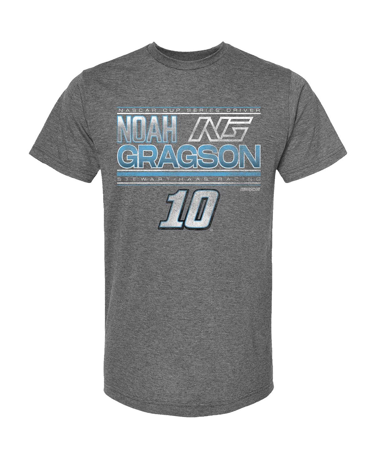 Stewart-Haas Racing Team Collection Men'sNoah Gragson Name Number T-Shirt - Heather Charcoal