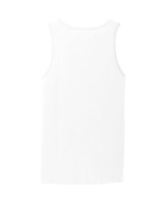 Men's White NASCAR YAAASCAR Pride Tank Top