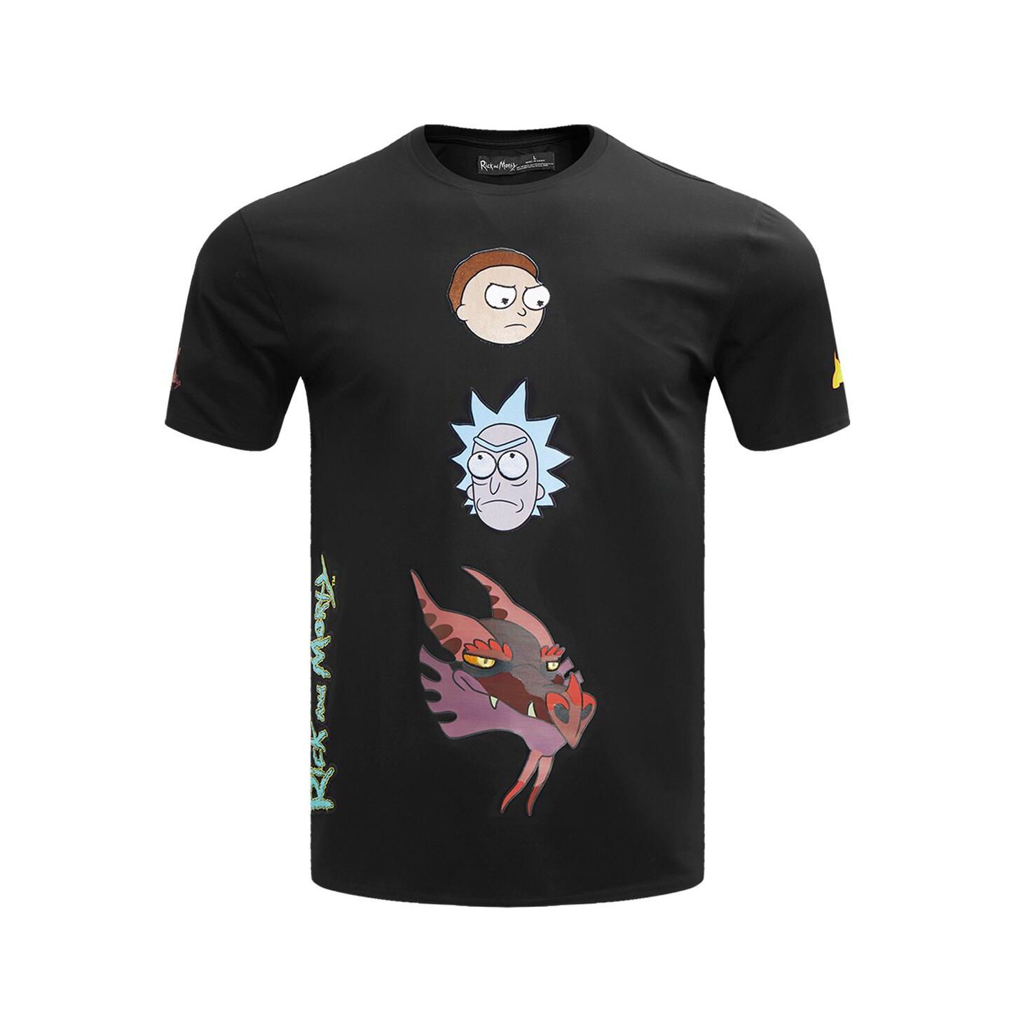 Мужская футболка Freeze Max Black Rick And Morty Balthromaw Year of the Dragon — фото 2