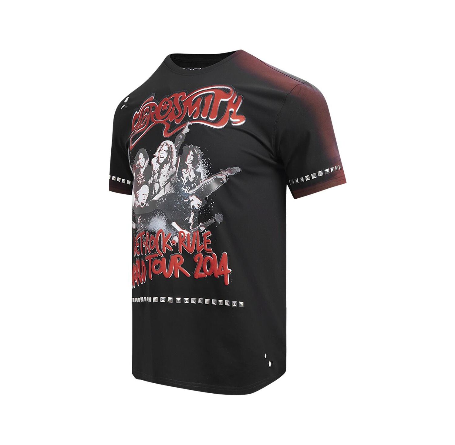Men's Black Aerosmith Let Rock Rule the World Tour T-Shirt