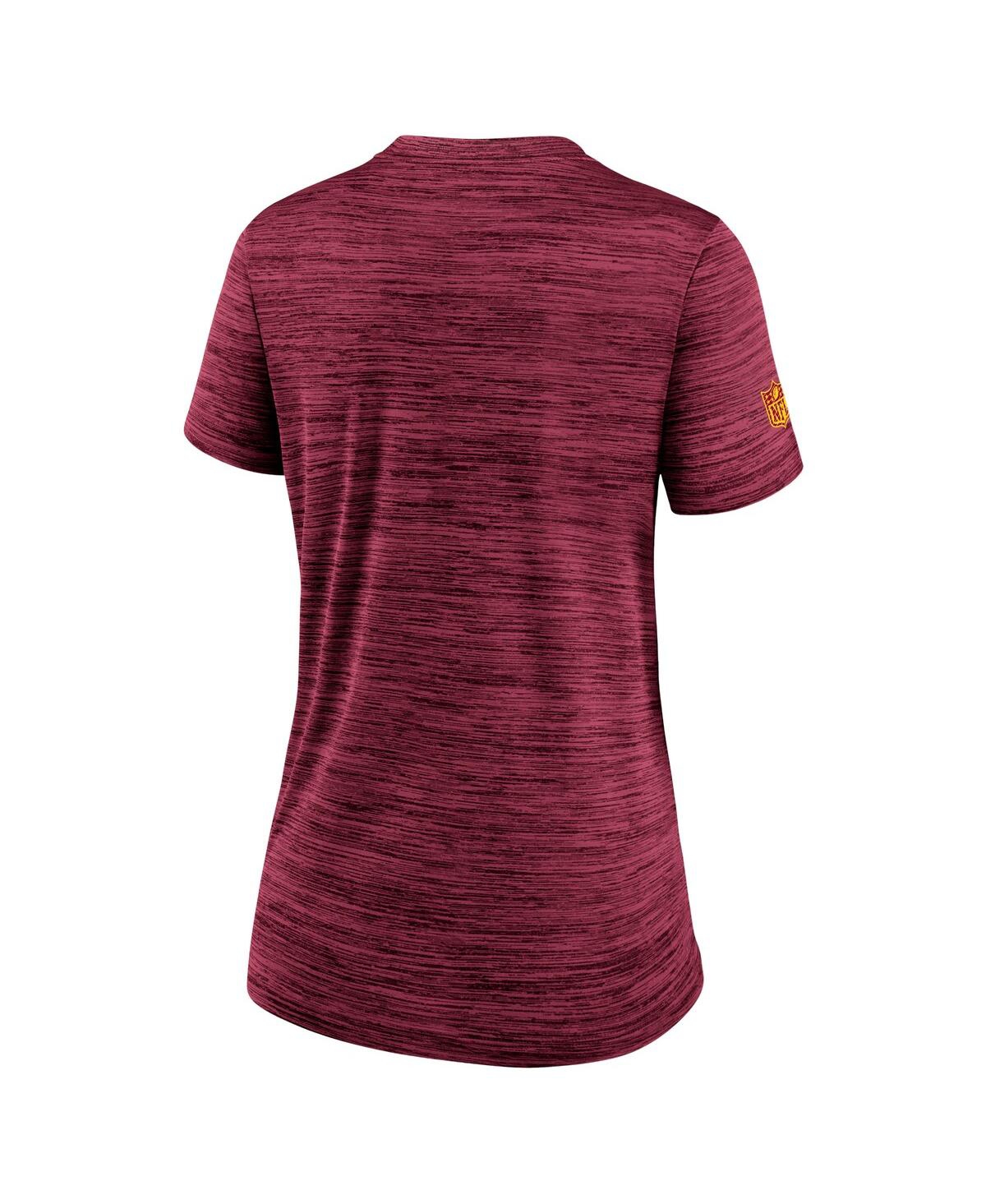 Nike Women'sWashington Commanders Velocity Performance T-Shirt - Burgundy