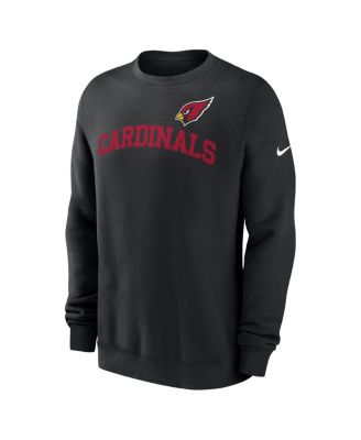 Men's Black Arizona Cardinals Club Pullover Sweatshirt