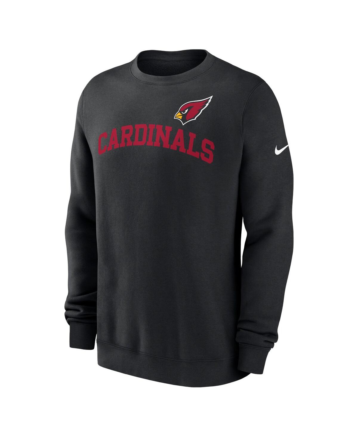 Nike Men'sArizona Cardinals Club Pullover Sweatshirt - Black