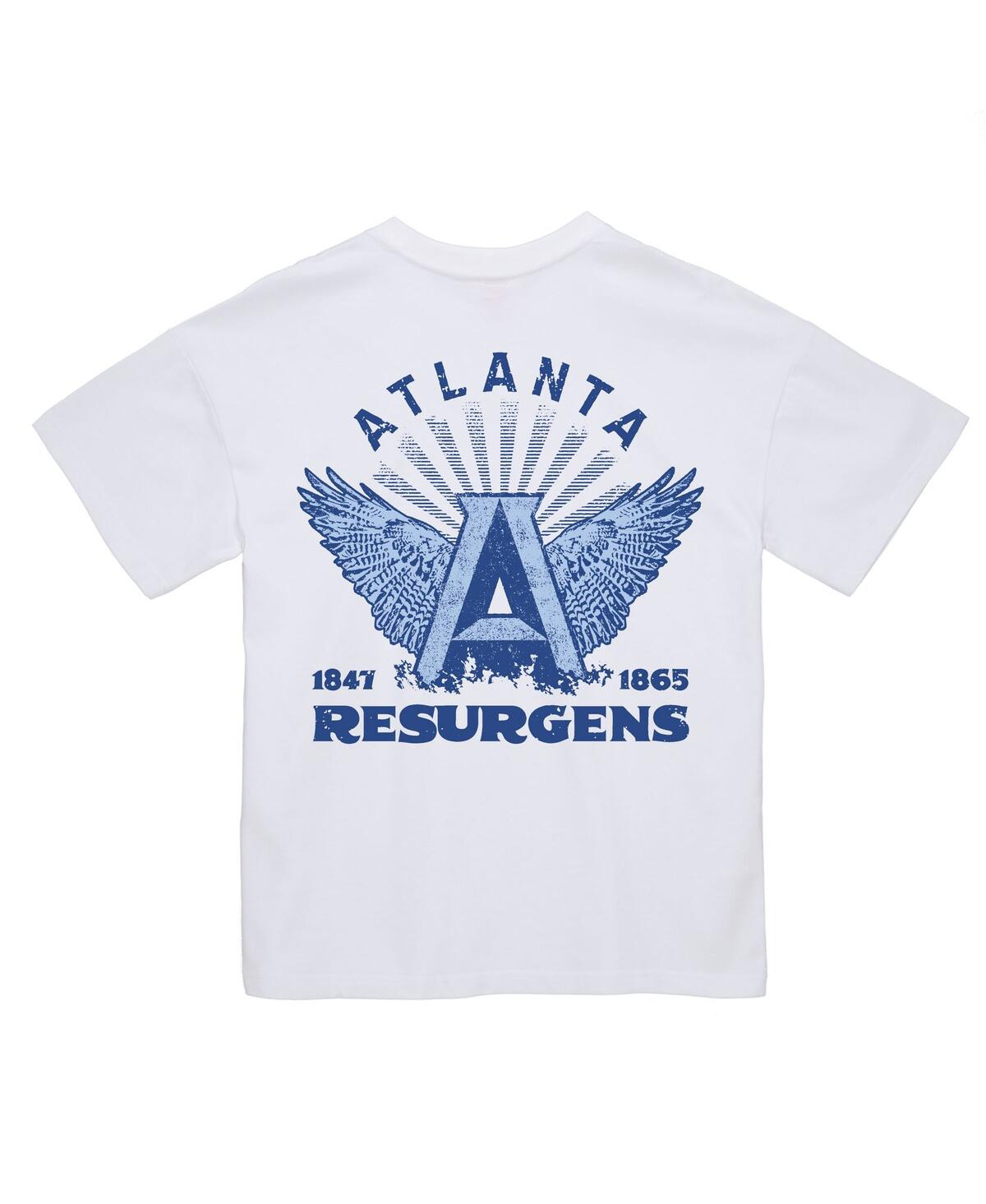 Mitchell & Ness Men'sAtlanta United Fc Resurgens T-Shirt - White