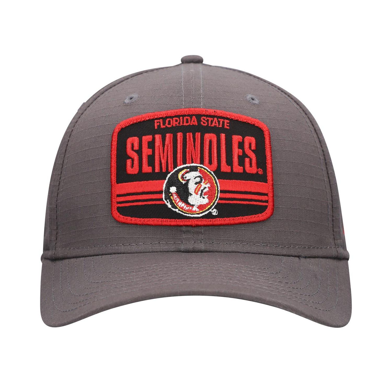 Men's Charcoal Florida State Seminoles Team Elevated 9SEVENTY Adjustable Hat