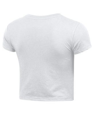 Women's White USC Trojans Core Baby T-Shirt