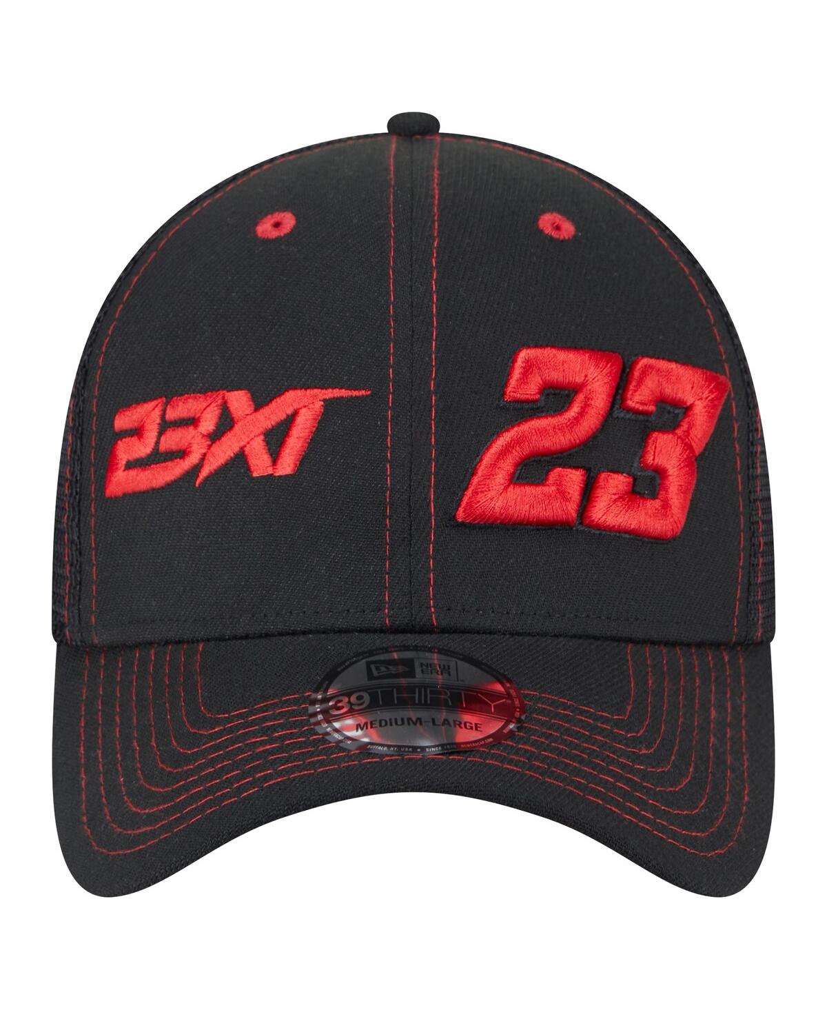 New Era Men'sBubba Wallace Driver 39THIRTY Trucker Fitted Hat - Black