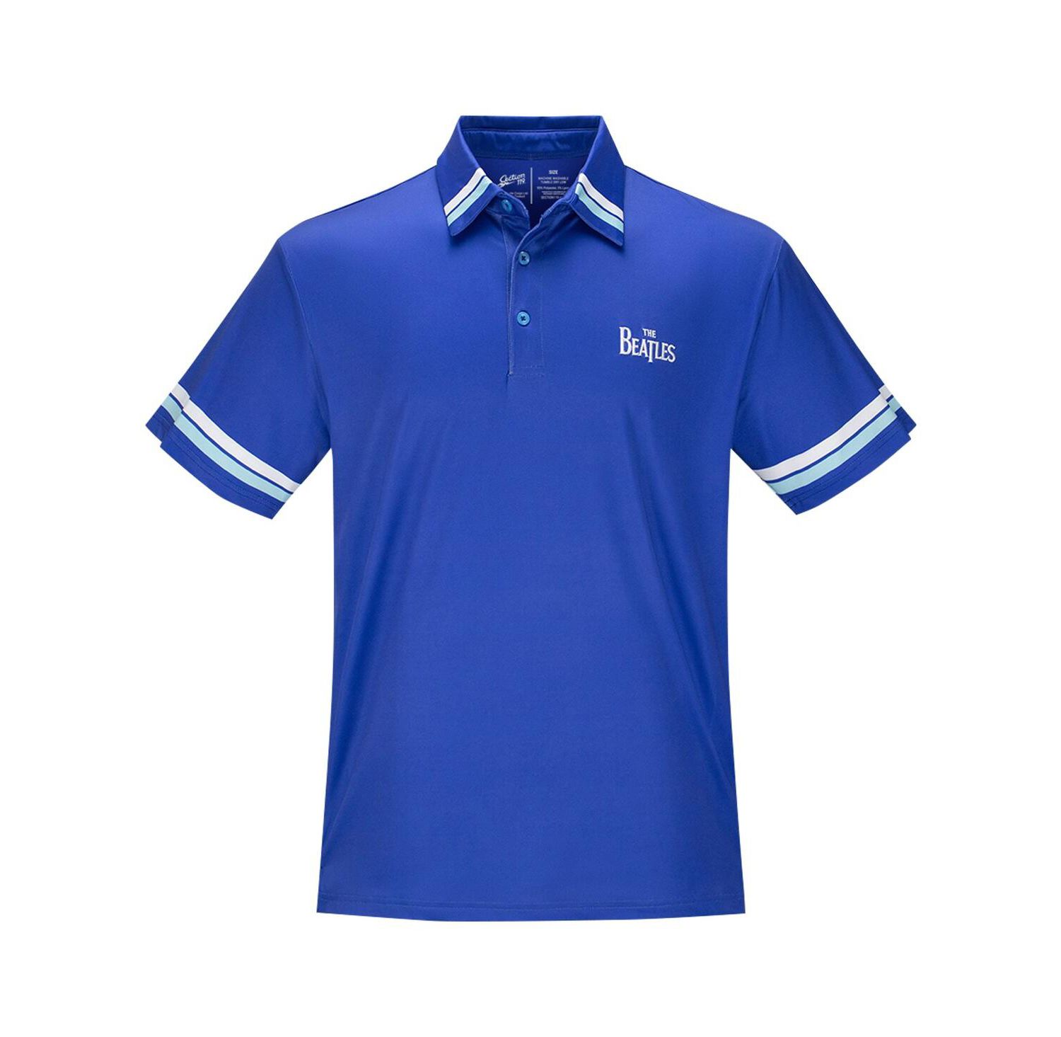 Men's Blue the Beatles Polo