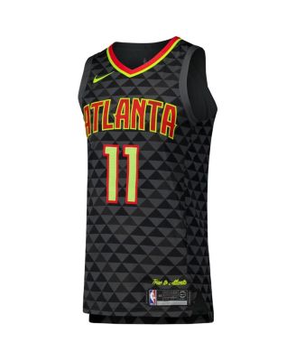 Men's Trae Young Black Atlanta Hawks Authentic Player Jersey - Icon Edition