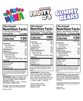 Mini Candy Cereal Boxes, 3 Pack