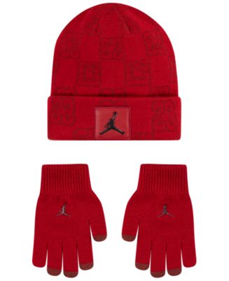 Jordan Big Kids Monogram Beanie Set Macy s